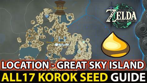 korok seeds|Zelda: Tears Of The Kingdom: All Korok Seed Locations.